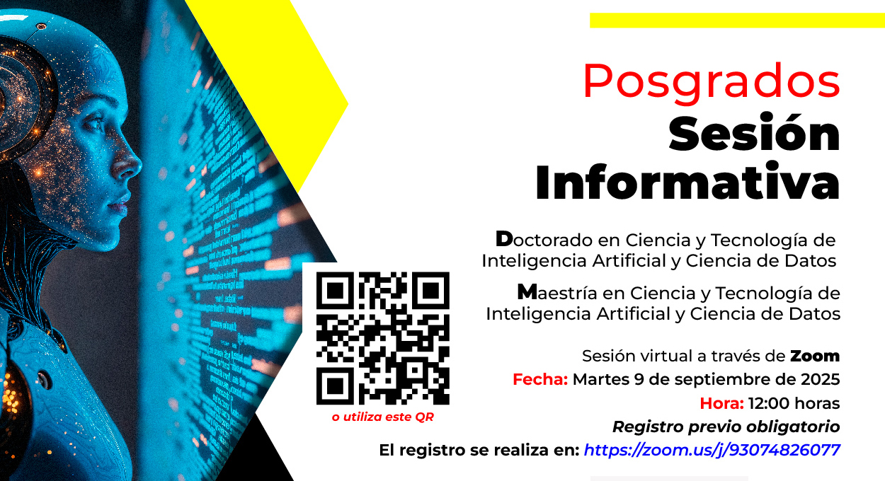 Sesión de información de los posgrados MCTIAyCD DCTIAyCD