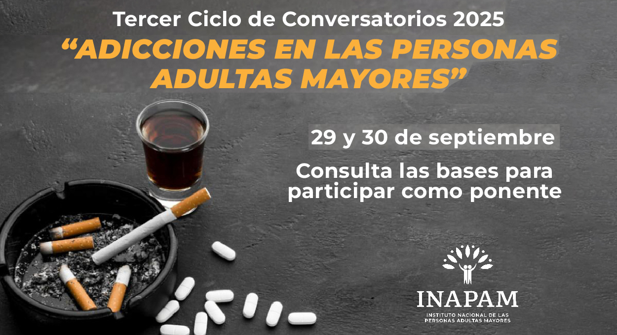 Conversatorio Adicciones en las Personas Adultas Mayores